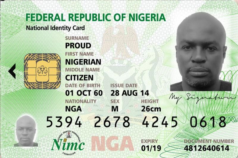 Nationale Identifikationsnummer (NIN) - Anwendungsleitfaden für Nigerianer