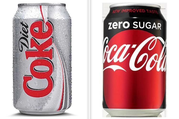 6 Hauptunterschiede zwischen Diät-Cola und Cola-Null