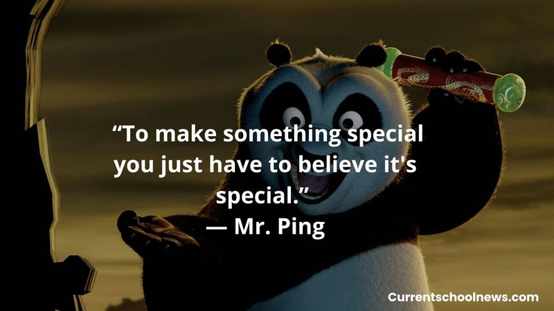 Kung Fu Panda Zitate: Meister deines Schicksals werden